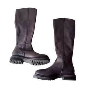 Steve Madden Raphaella‎ Womens Leather Knee-High Boots size 6M